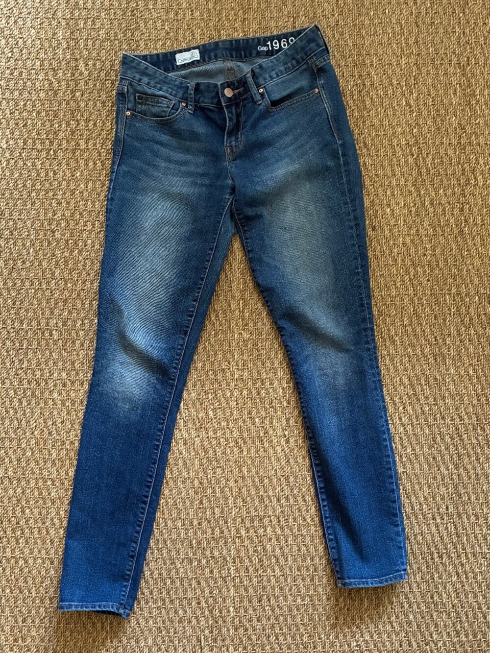 Vintage Gap 1969 Always Skinny, Medium Wash, size 27L